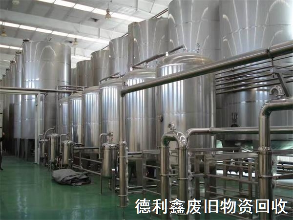 飲料設備回收，飲料廠整廠回收，免費拆除回收