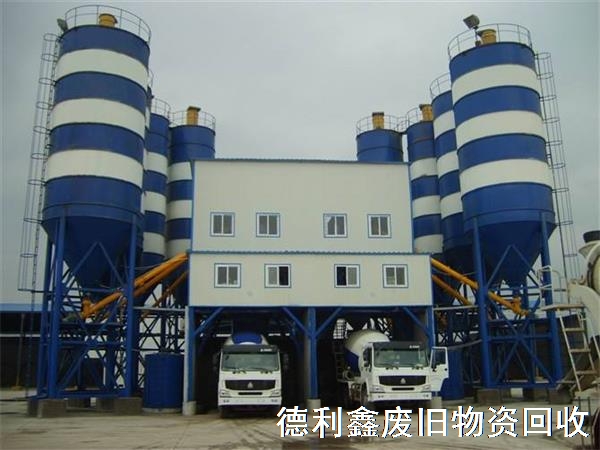 山東攪拌站設備回收，整體拌合站設備回收