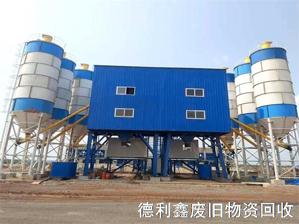 二手水泥罐回收，散裝水泥倉回收，攪拌站設備回收